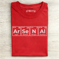 Chemical Ar Se N Al Funny Personalized Design, Periodic Table Style Inspired Graphic Tee