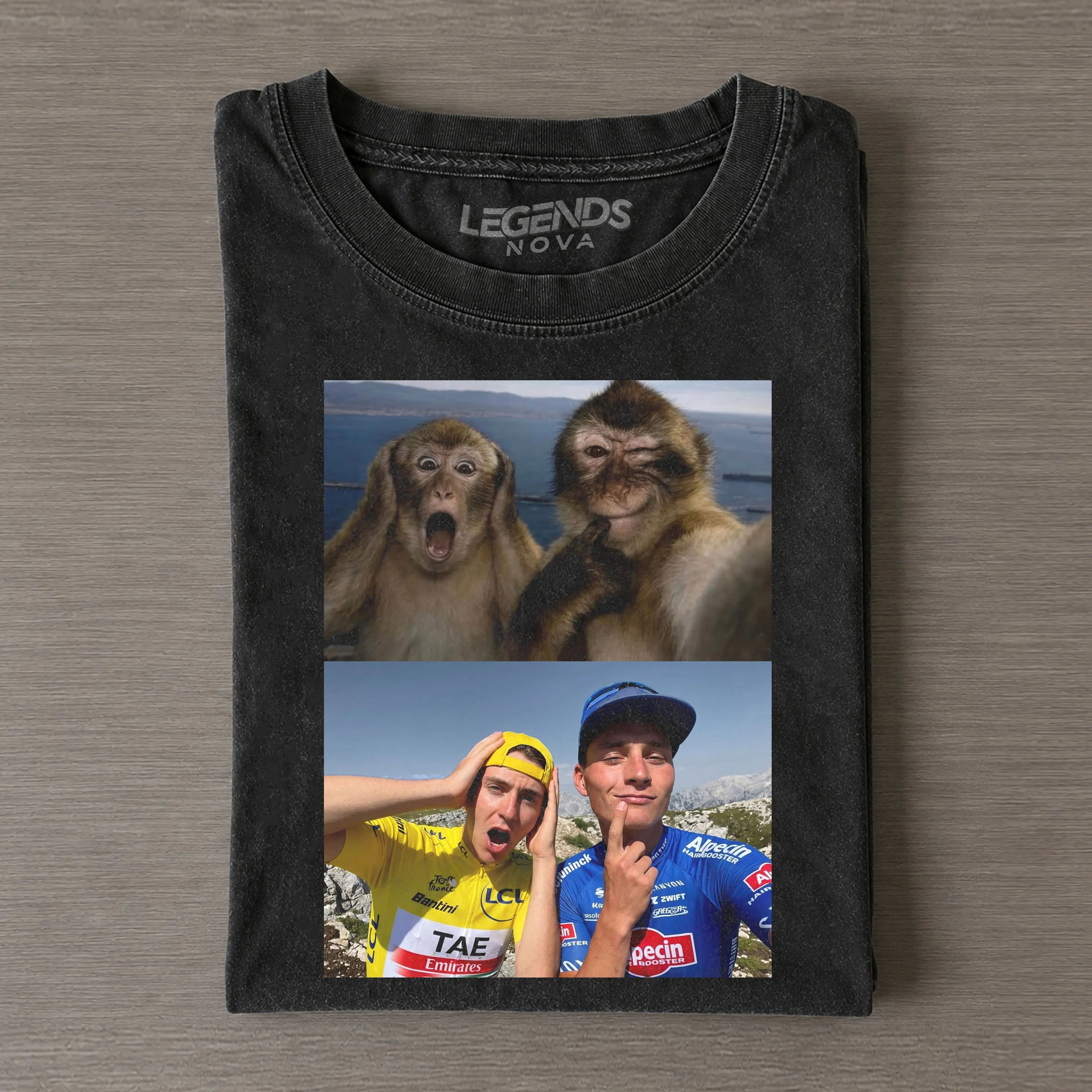 Mathieu van der Poel & Tadej Pogačar Funny 2026 Tee