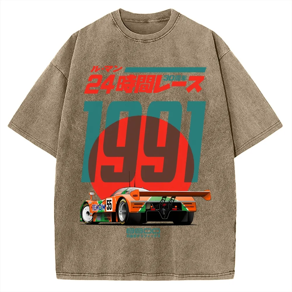 24-HOUR RACING JAPANESE VINTAGE WASHED T-SHIRT