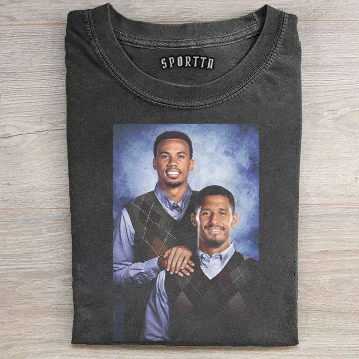 Funny Arsenal William Saliba & Gabriel Magalhães T-Shirt