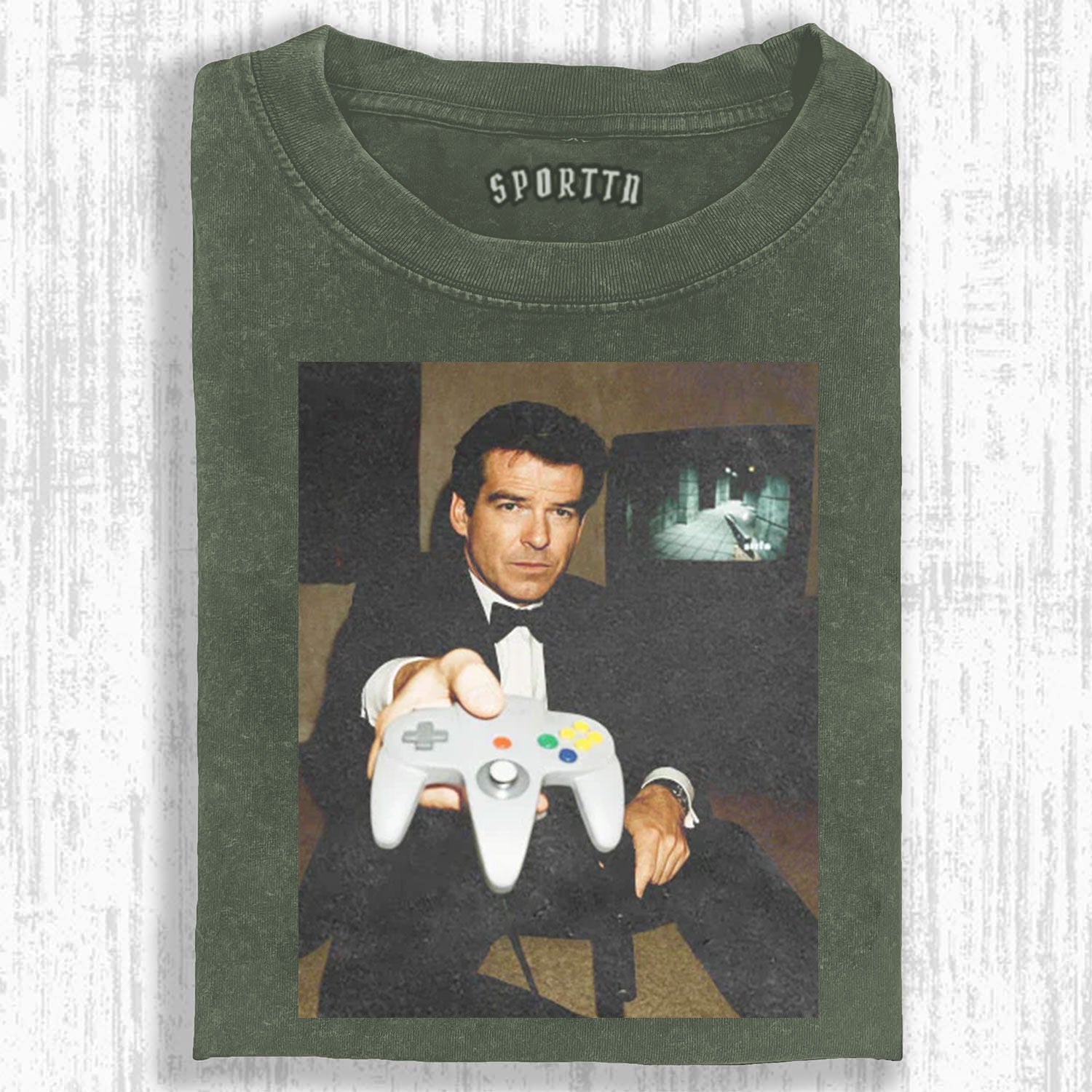 N64 JAMES BOND 'YOUR TURN' FUNNY T-SHIRT
