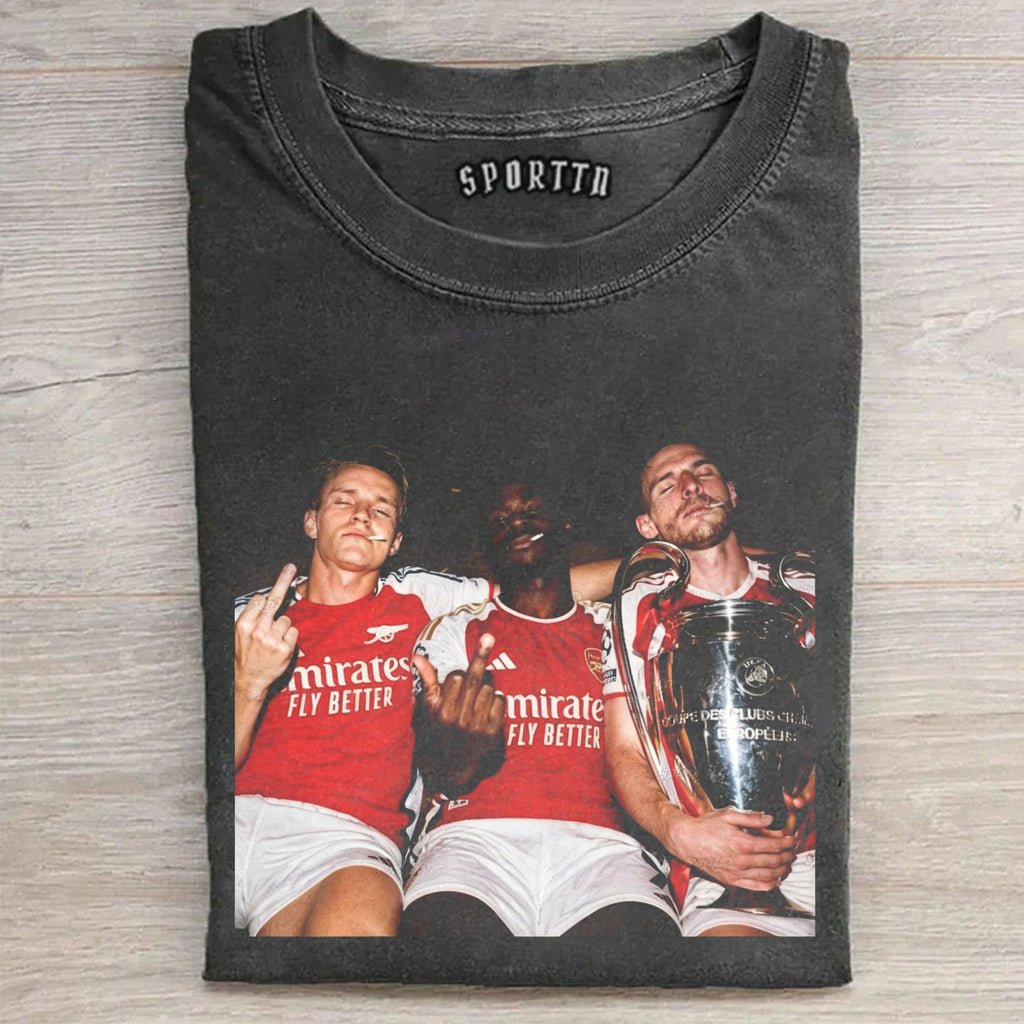 Arsenal-Declan Rice & Bukayo Saka & Martin Odegaard Tee