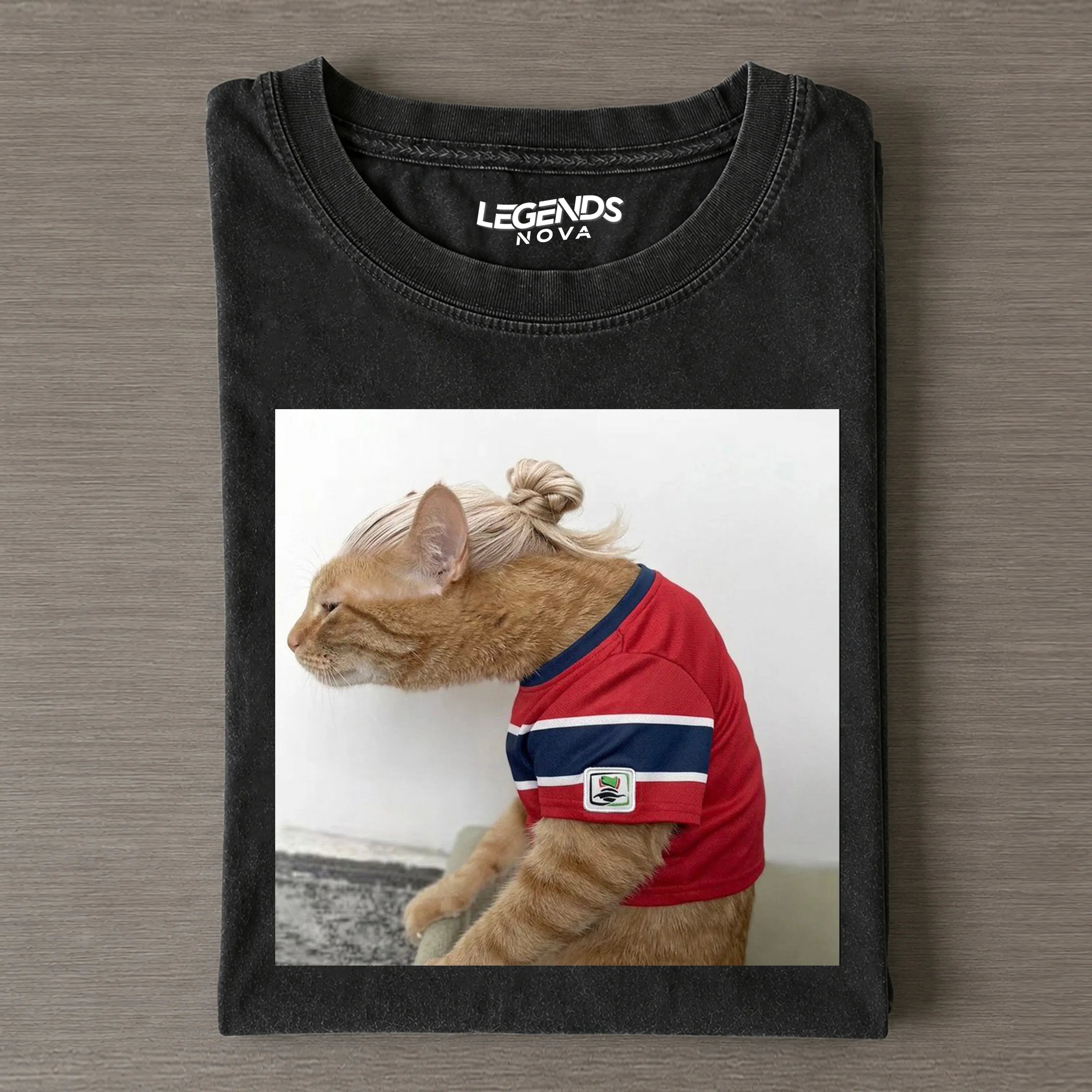 Funny Erling Haland CAT Tee
