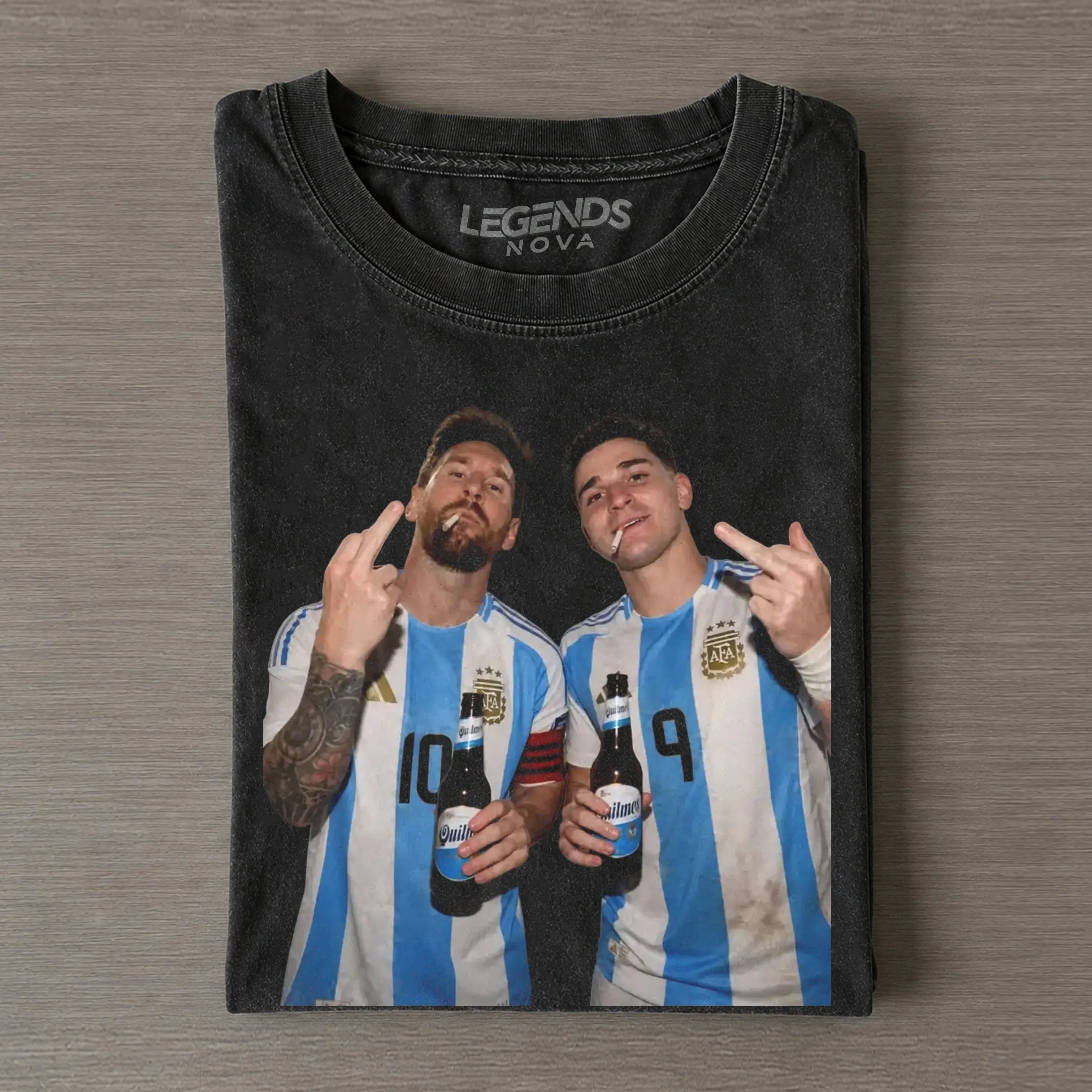 Lionel Messi & Julián Álvarez Argentina Tee