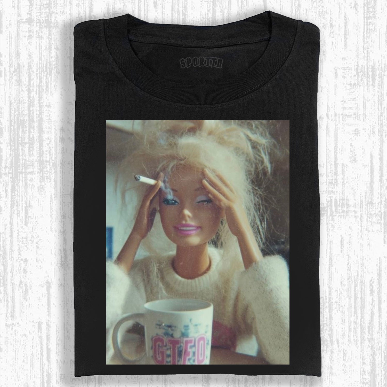 Funny Doll Face Meme T-shirt