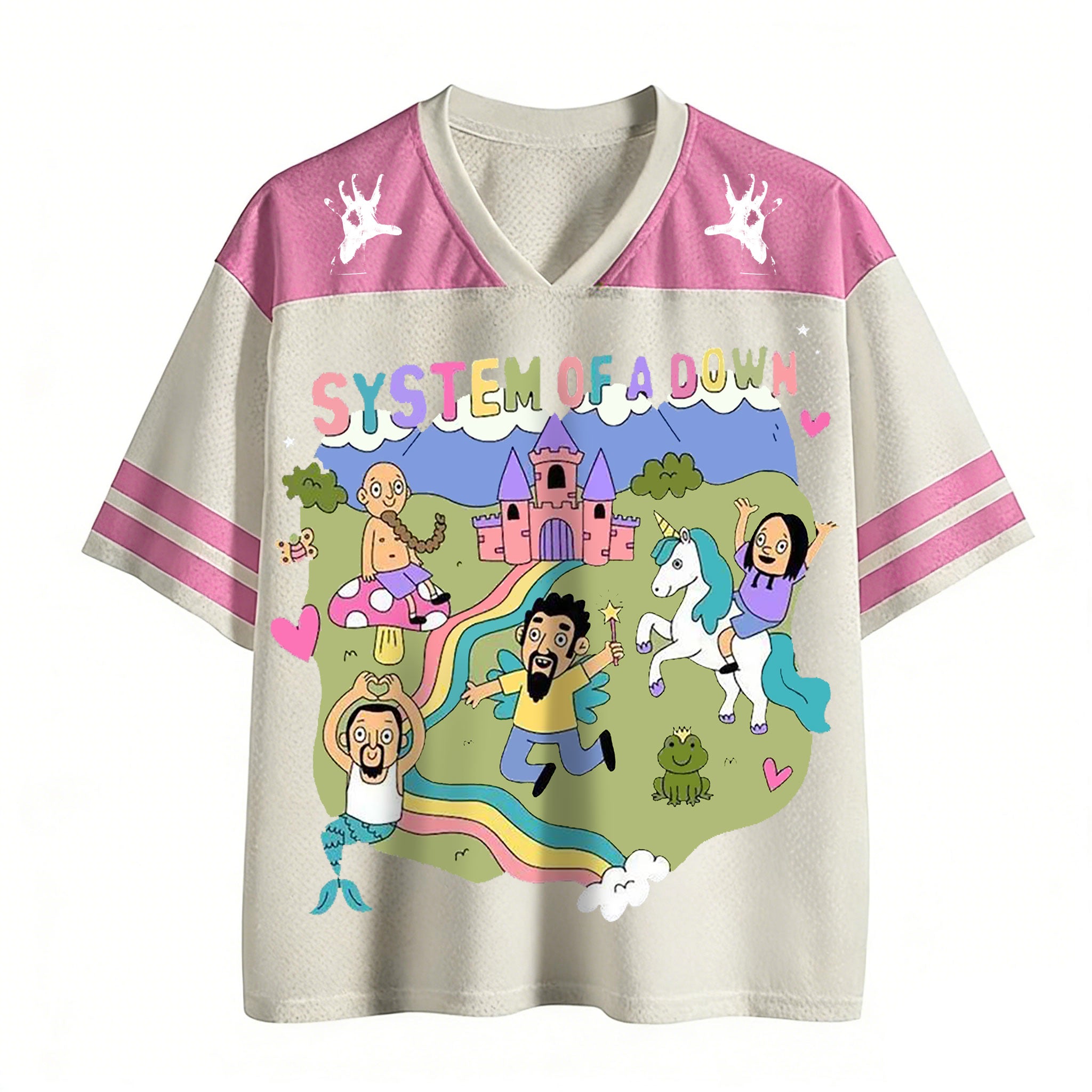 Funny Band System Of A Down Mesh Jersey