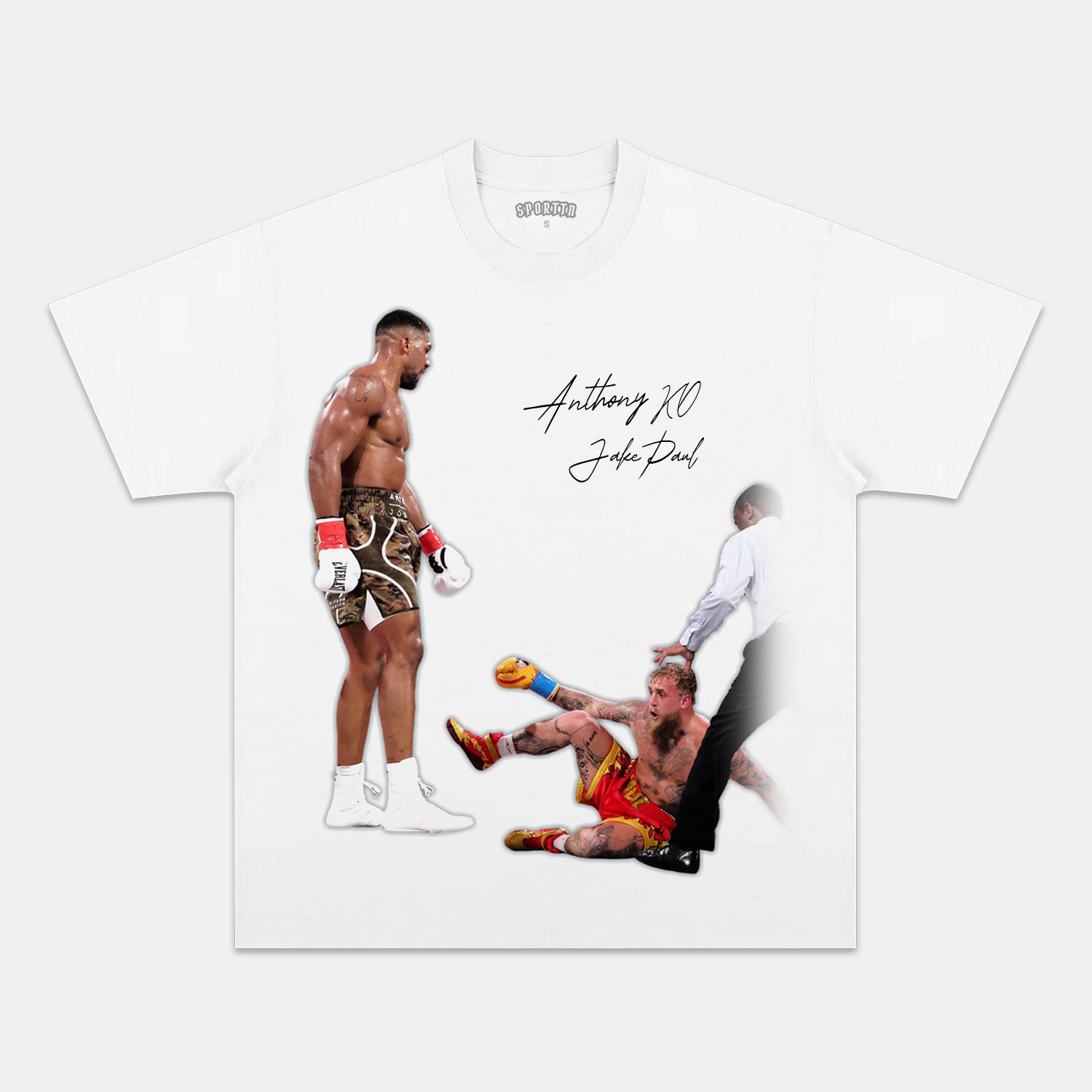Anthony Joshua VS Jake Paul V2 TEE