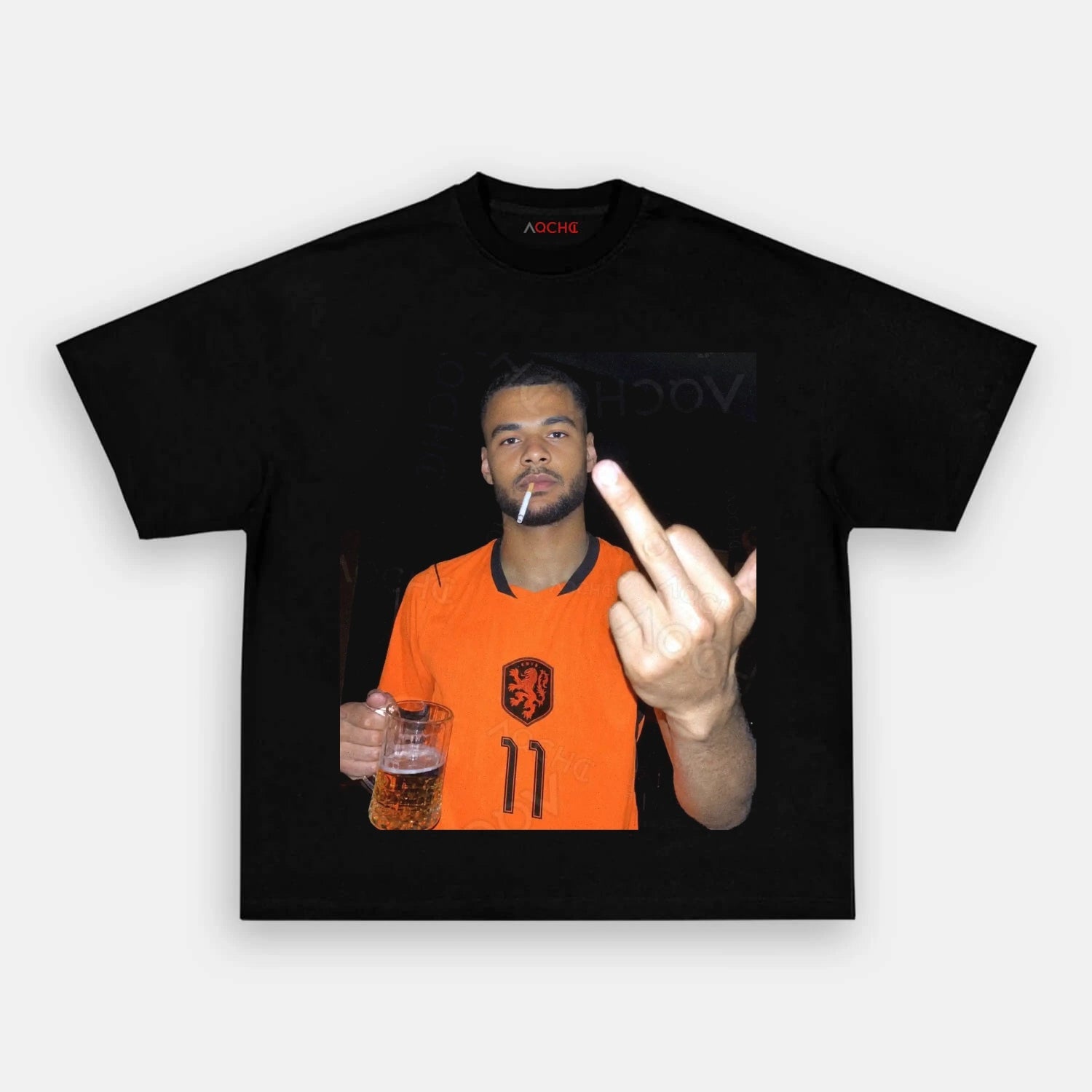 Netherlands Football Style Tee 1.6