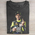 The Doctor Valentino Rossi #46 GOAT Moto GP Retro Tee