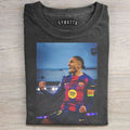 Raphinha Barcelona Celebration Retro T-Shirt