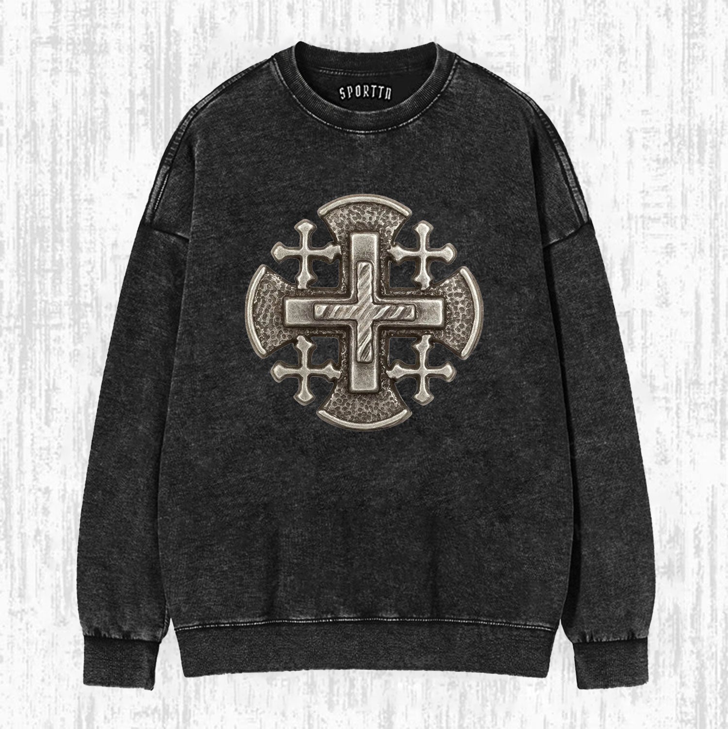 JERUSALEM CROSS VINTAGE T-SHIRT