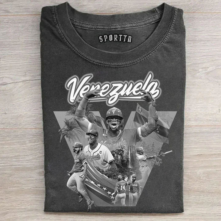Venezuela Baseball Legends | Classic Moments Collection T-shirt