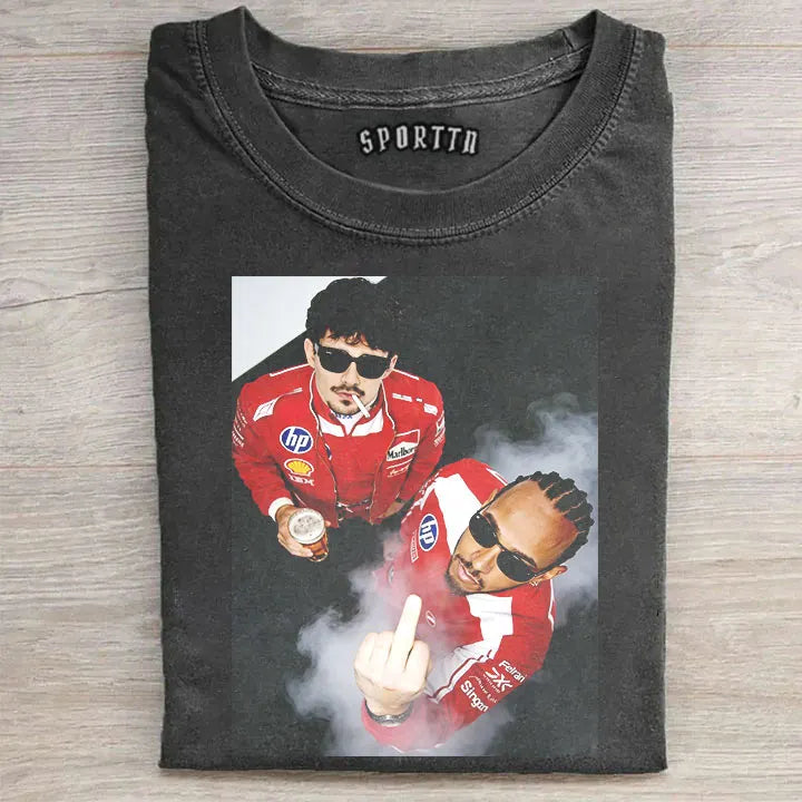 F1 charles & lewis T-shirt
