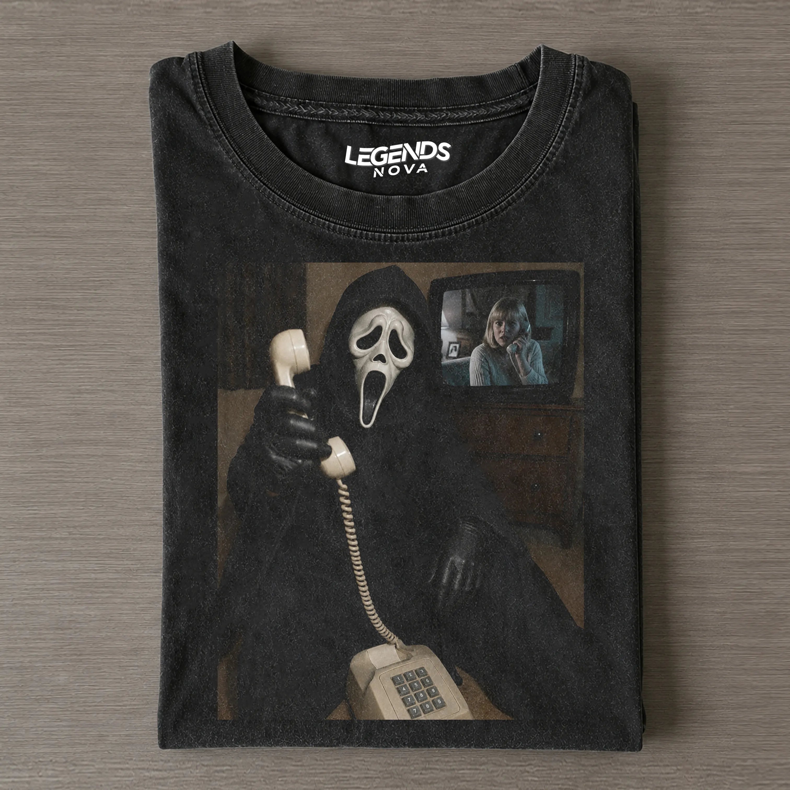 Funny Ghostface Vintage Tee