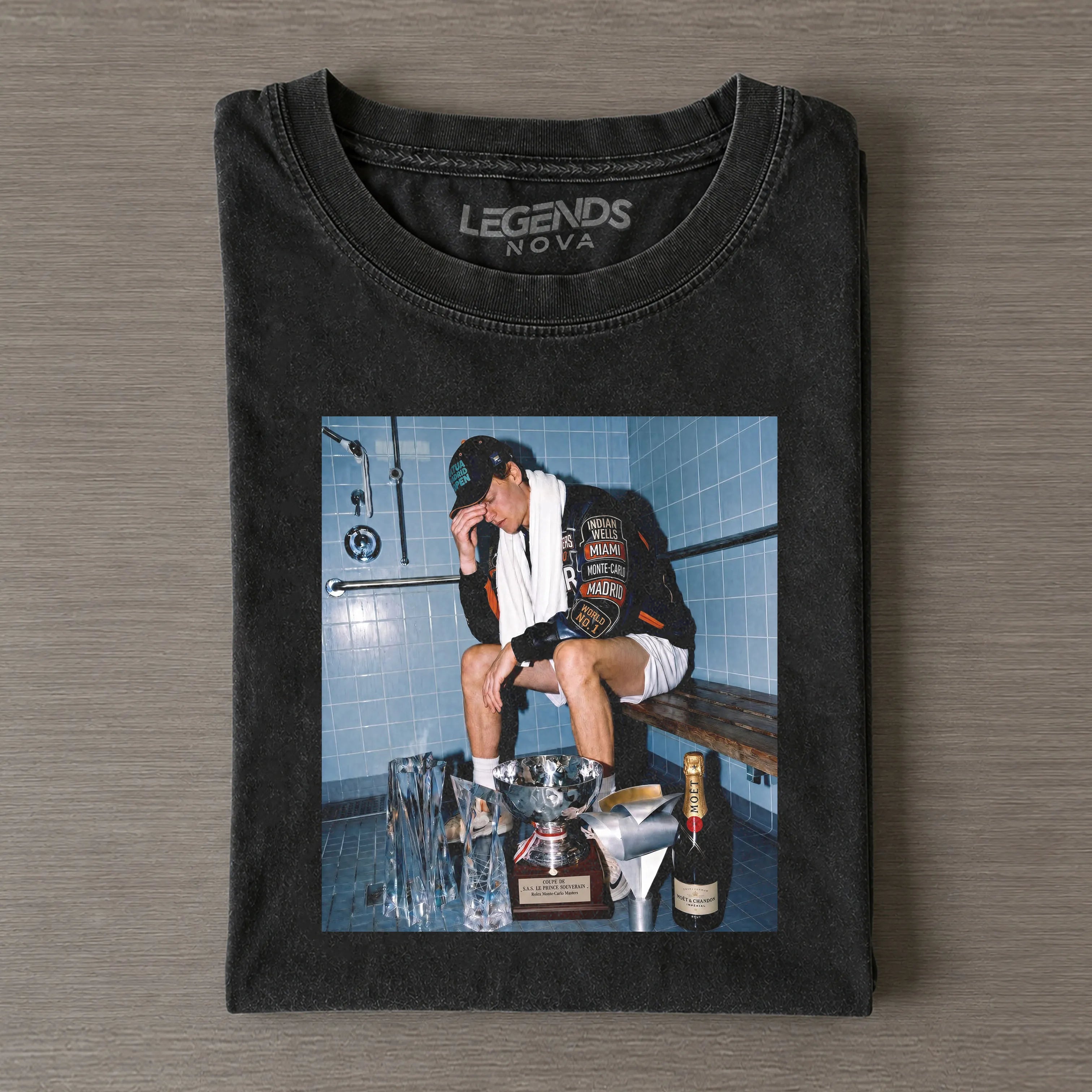 Wimbledon 2026 Men's Singles Champion Italy Jannik Sinner Tennis T-shirt