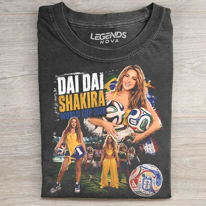 Shakira World Cup 2026 Graphic Shirt