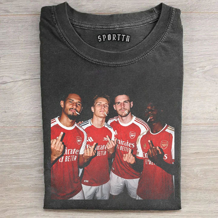 Arsenal-William Saliba & Martin Odegaard & Declan Rice & Bukayo Saka Tee