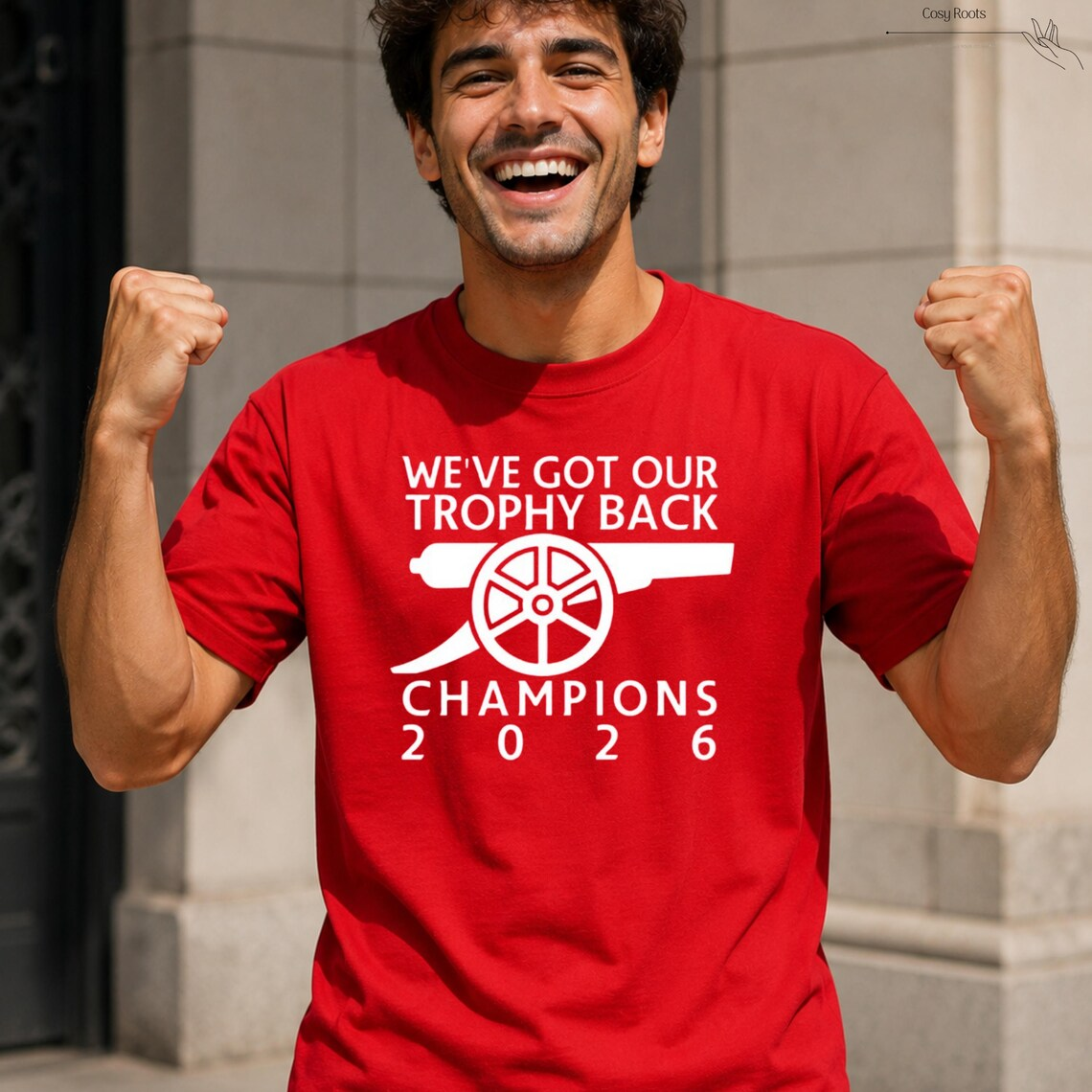 Arsenal Inspired Champions 2026 Shirt, We’ve Got Our Trophy Back Tee, Football Fan Celebration Shirt
