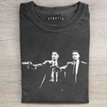 William Saliba & Gabriel Magalhães Pulp Fiction Style T Shirt | Arsenal T Shirt
