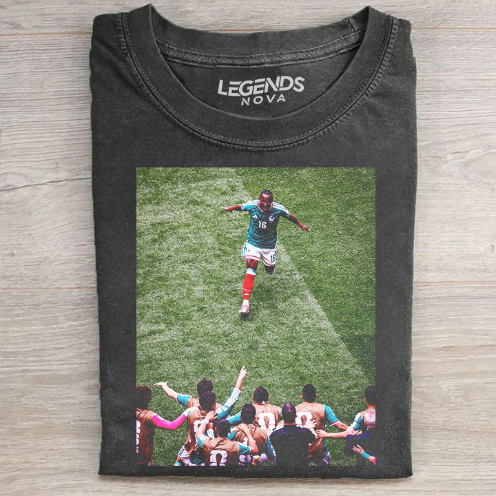 Julián Quiñones 16 Mexico 2026 First Goal Shirt