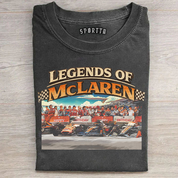 Legends of McLaren F1 Vintage T-shirt