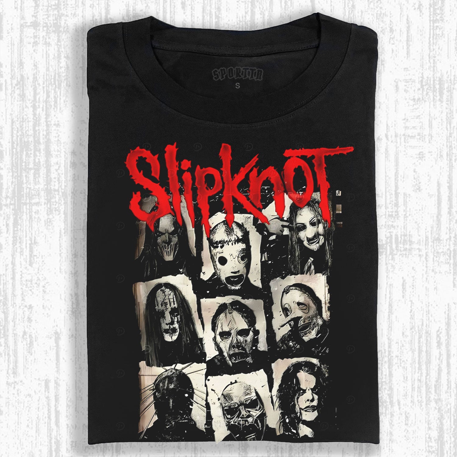 MUSIC SLIPKNOT VINTAGE WASHED TEE