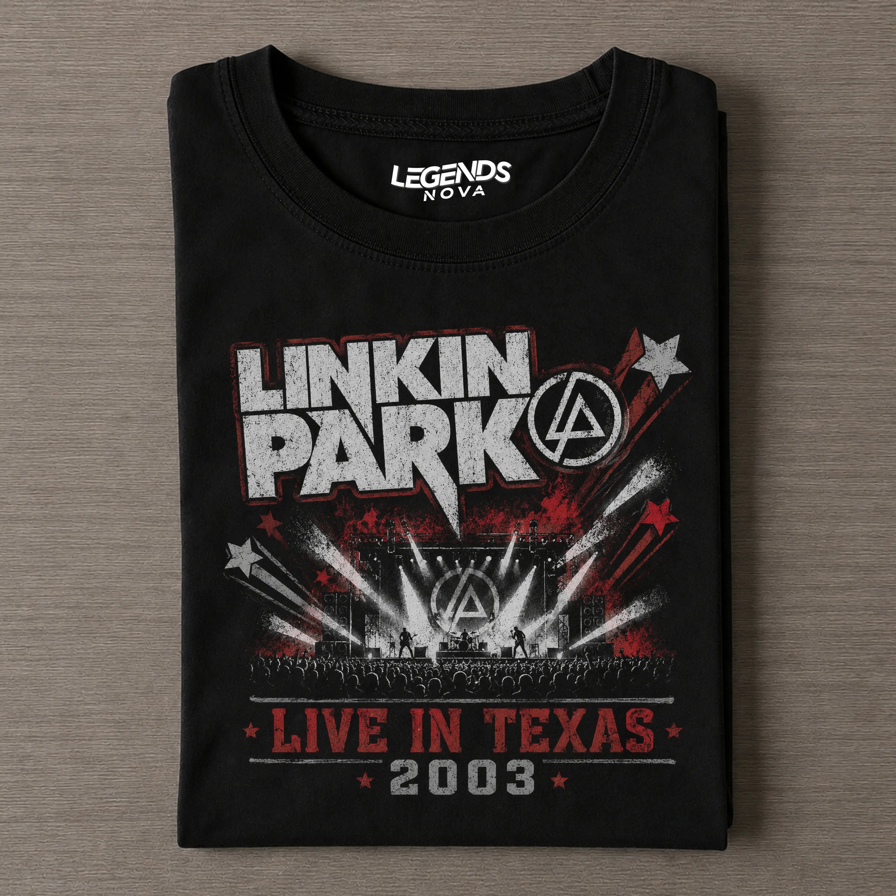 Linkin Park LIVE IN TEXAS Vintage Tee