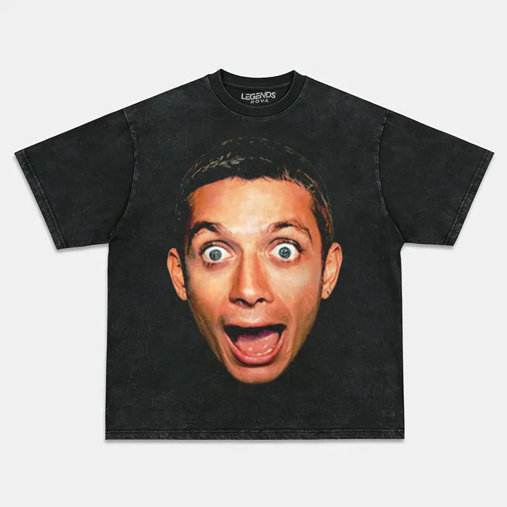 Limited Edition Valentino Rossi #46 Moto GP Shocked Face Tee