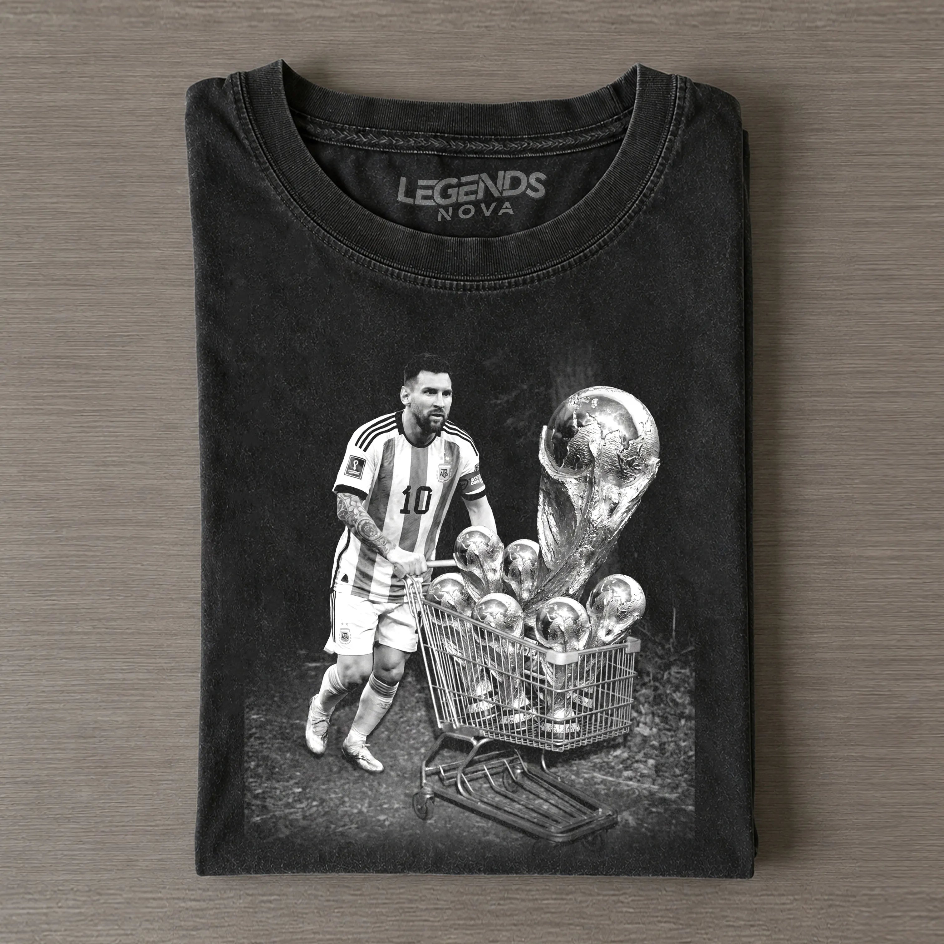 Argentina Messi funny Vintage Tee
