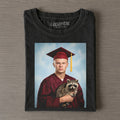 “Others hold trophies after matches, I hold my raccoon”T-shirt