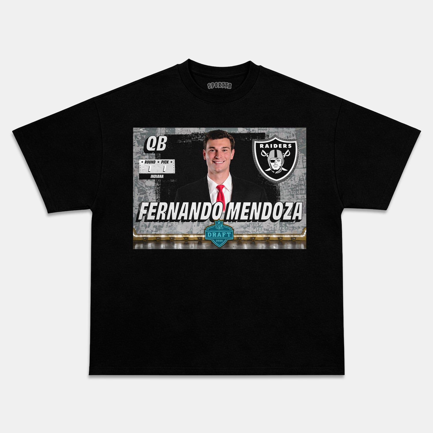 Fernando mendoza 2026 1st V4 Tee