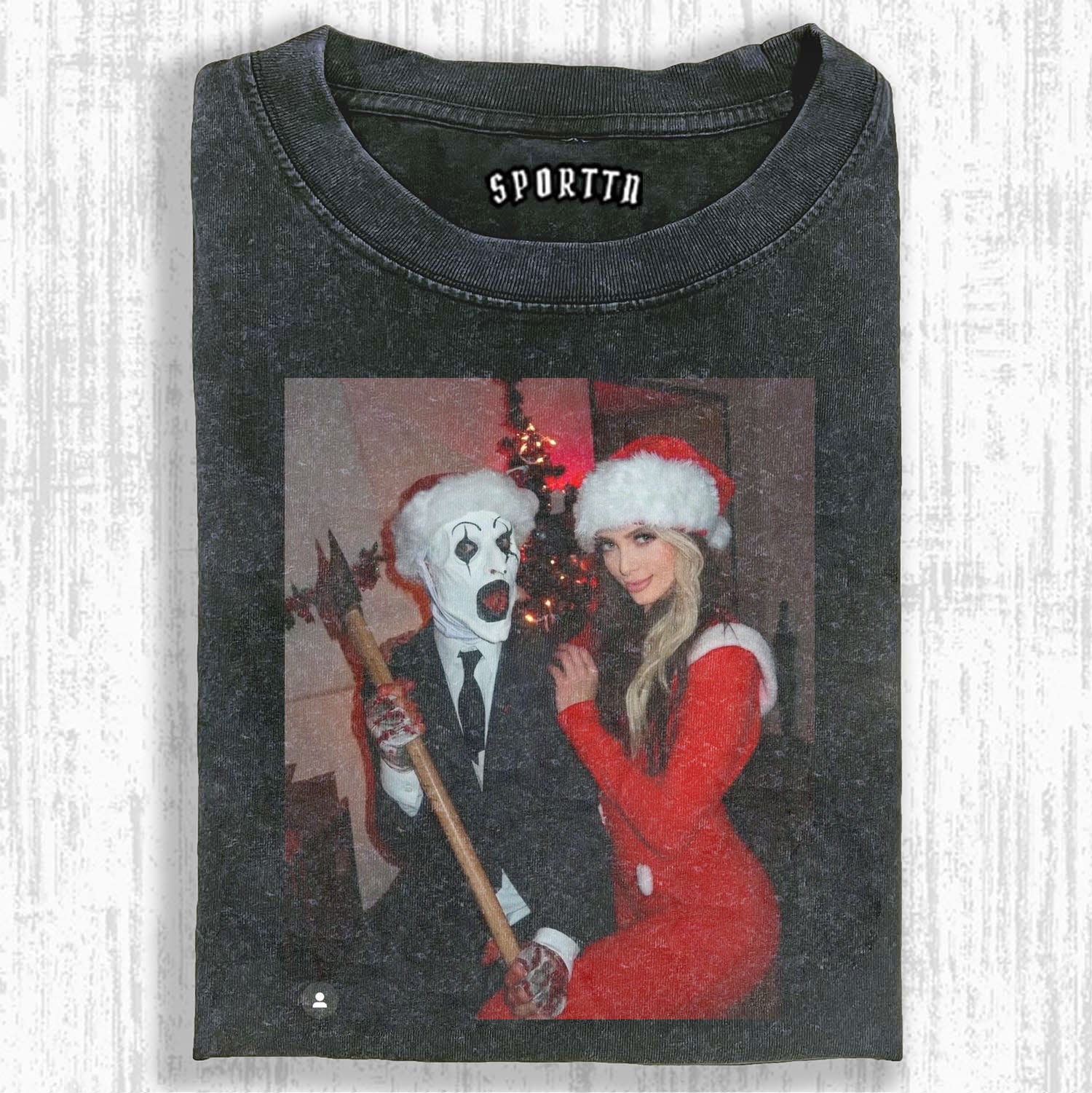 Art The Clown Santa Tee/Sweatshirt/Hoodie