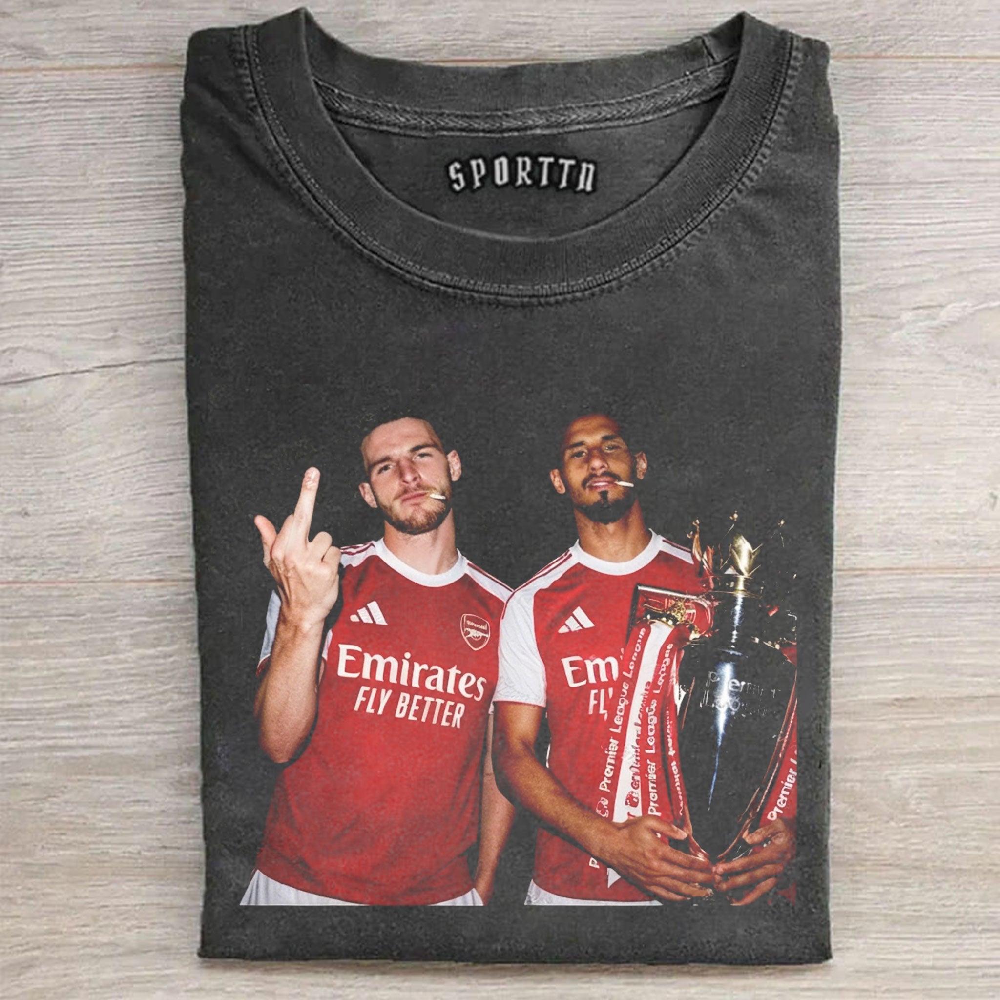 Arsenal-Declan Rice & William Saliba Tee