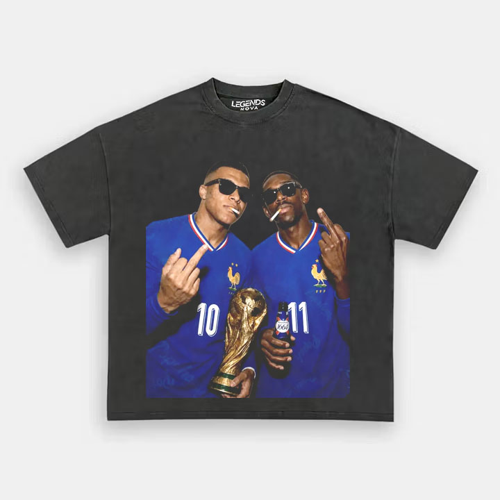 Kylian Mbappé & Ousmane Dembélé France 2026 T-shirt