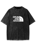 DRUM & BASS VINTAGE WASHED T-SHIRT