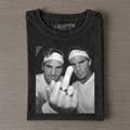 Roger Federer & Rafael Nadal Tennis legend graphic T-shirt