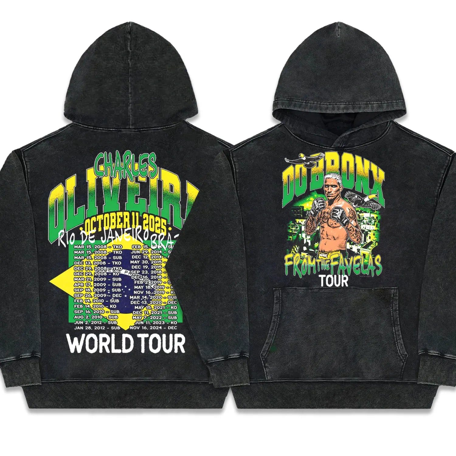 CHARLES OLIVEIRA TEE&SWEATSHIRTS&HOODIE