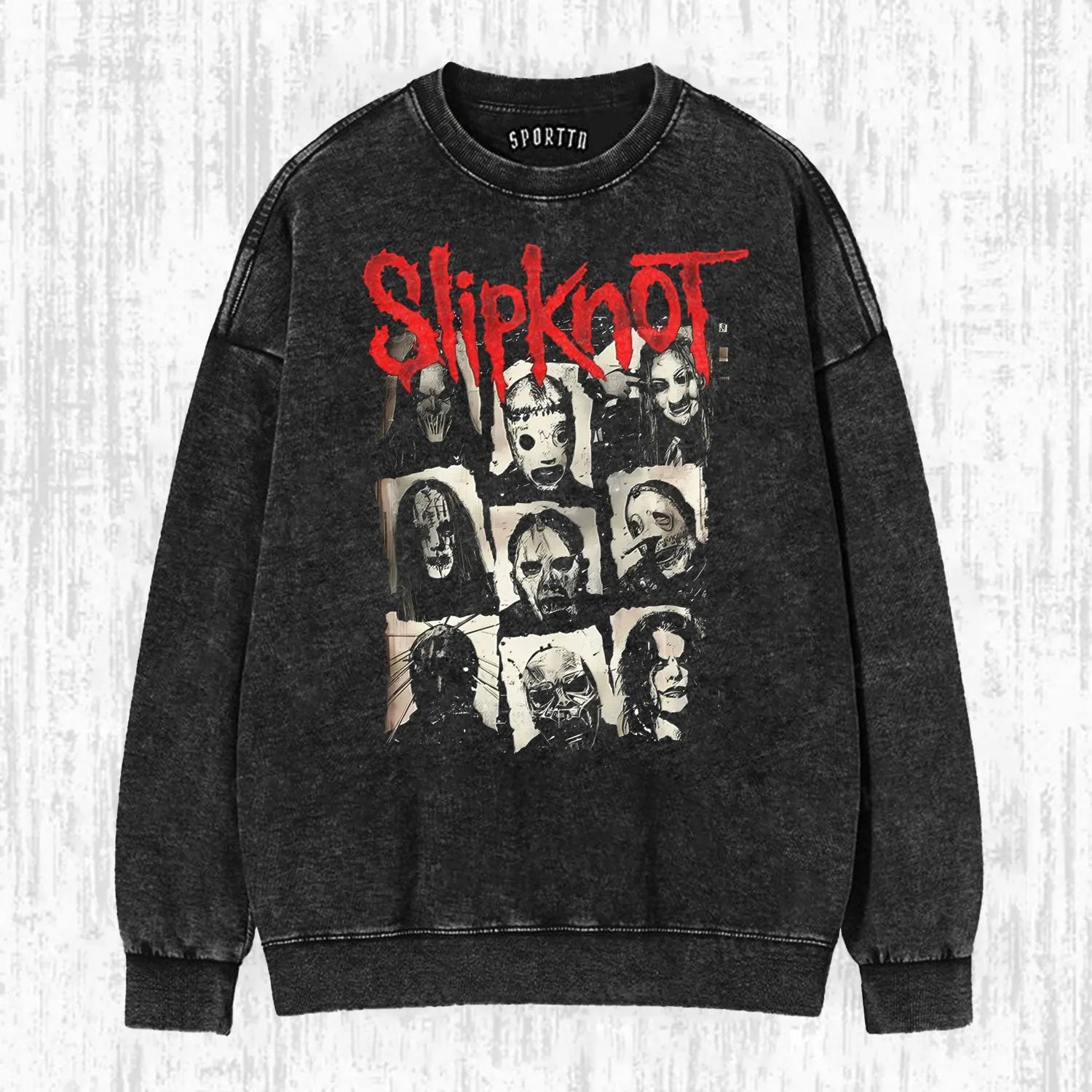 MUSIC SLIPKNOT VINTAGE WASHED TEE
