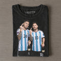 Argentina Messi Enzo funny Vintage Tee