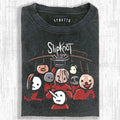 MUSIC SLIPKNOT VINTAGE WASHED TEE/SWEATSHIRT/HOODIE