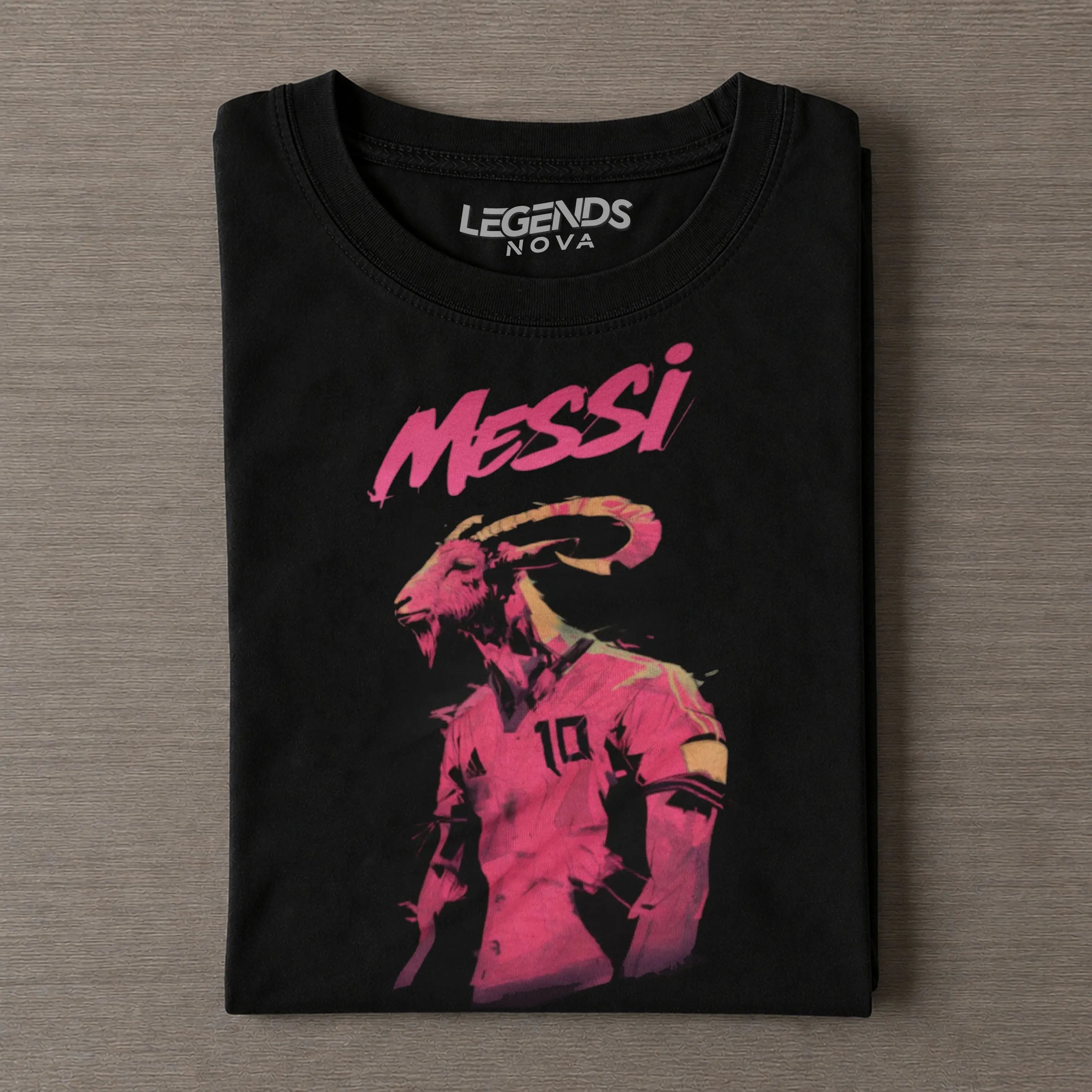 Messi GOAT Soccer Tee - Football Fan Shirt