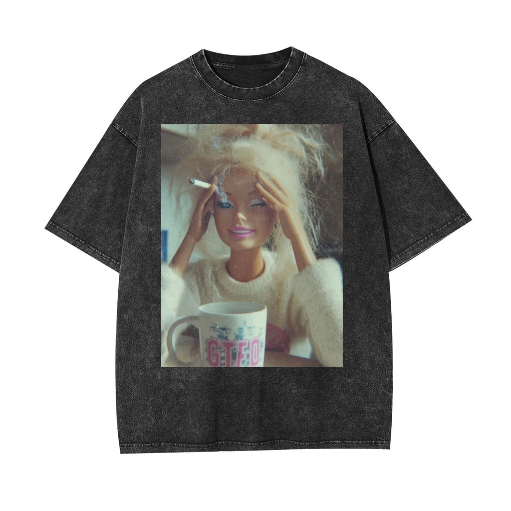 Funny Doll Face Meme T-shirt