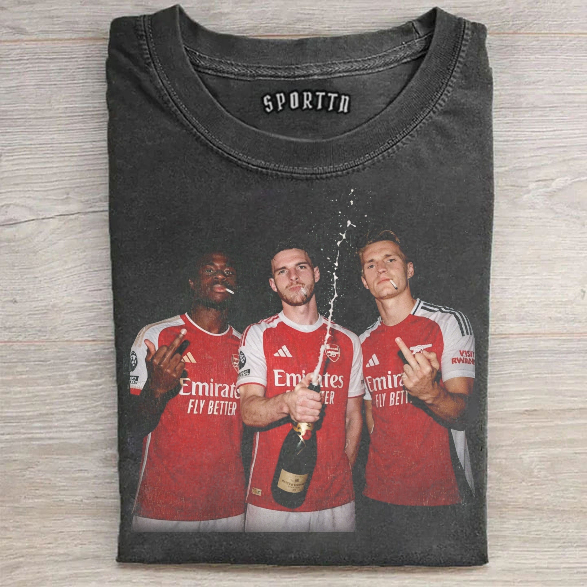 Arsenal-Declan Rice & Bukayo Saka & Martin Odegaard Tee
