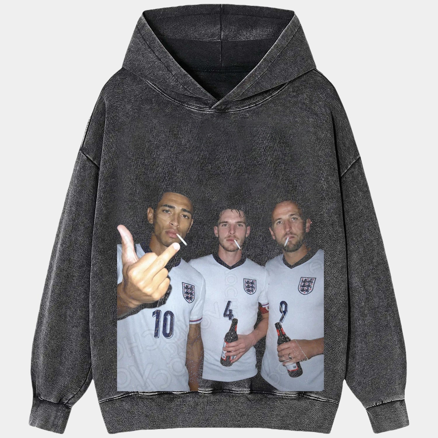 Harry Kane & Jude Bellingham & Declan Rice England Football Style Tee