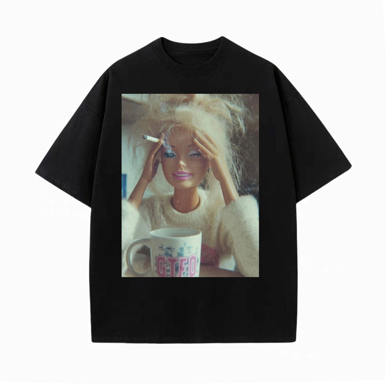 Funny Doll Face Meme T-shirt