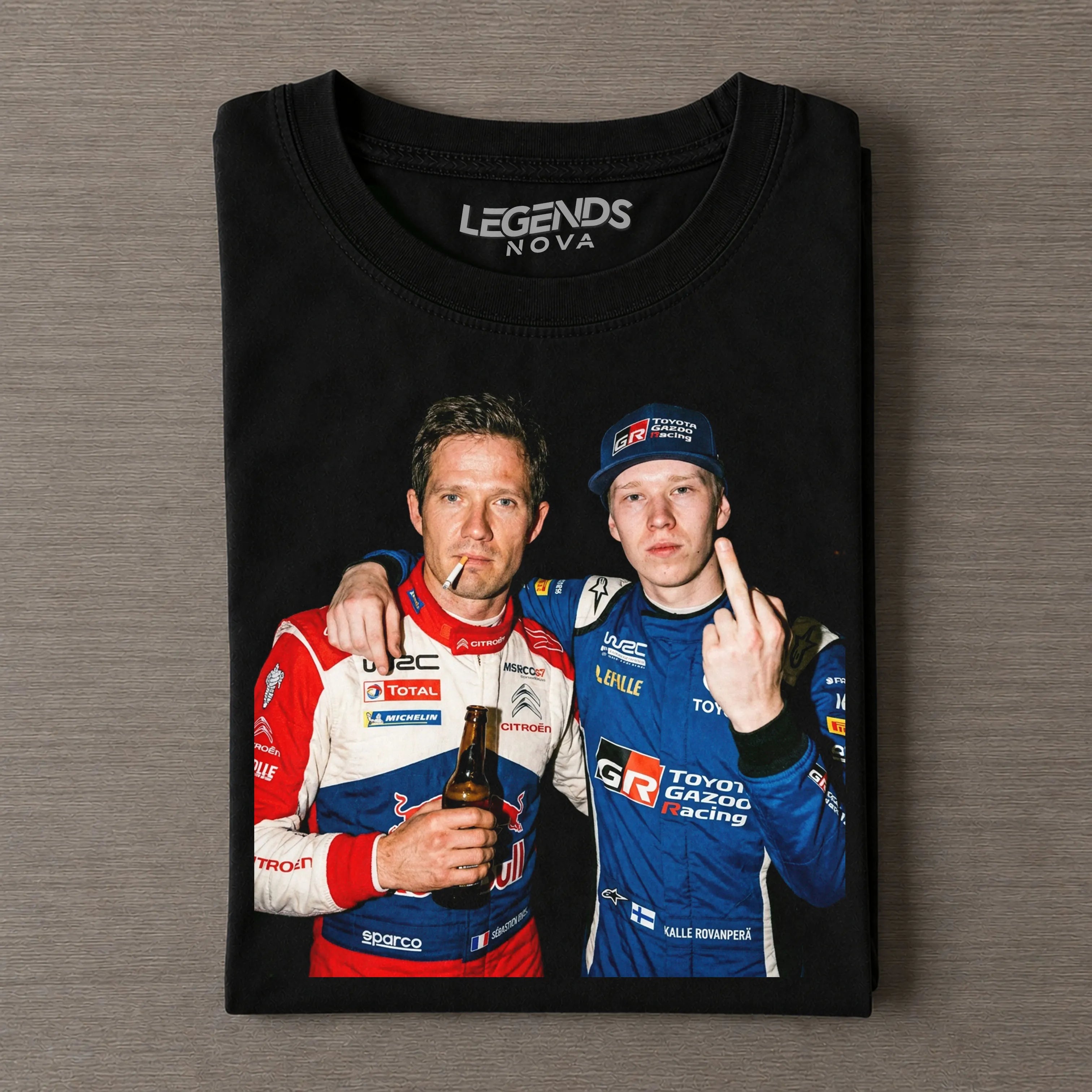 Sébastien Ogier & Kalle Rovanperä 2026 Secto Rally Finland|WRC Tee