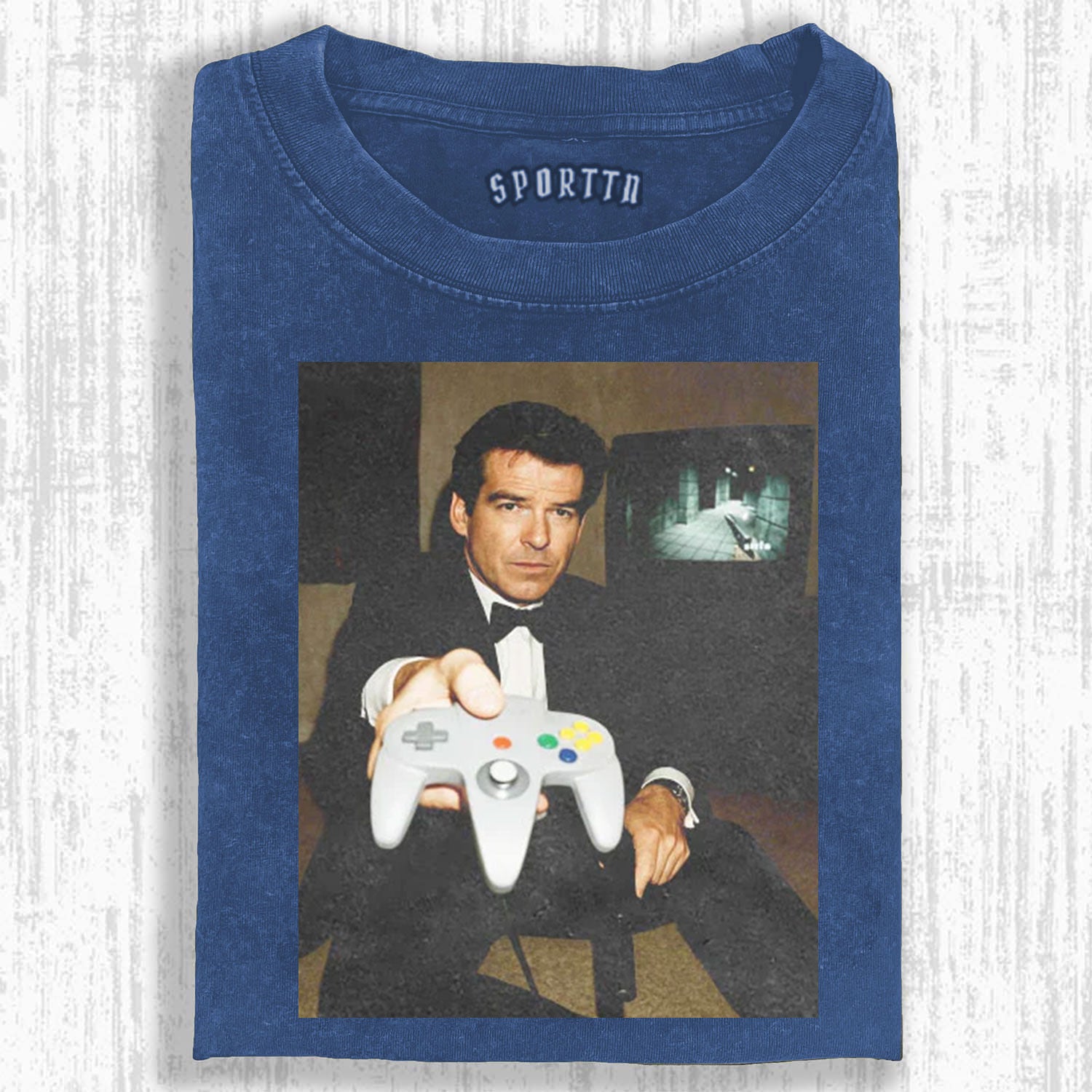 N64 JAMES BOND 'YOUR TURN' FUNNY T-SHIRT
