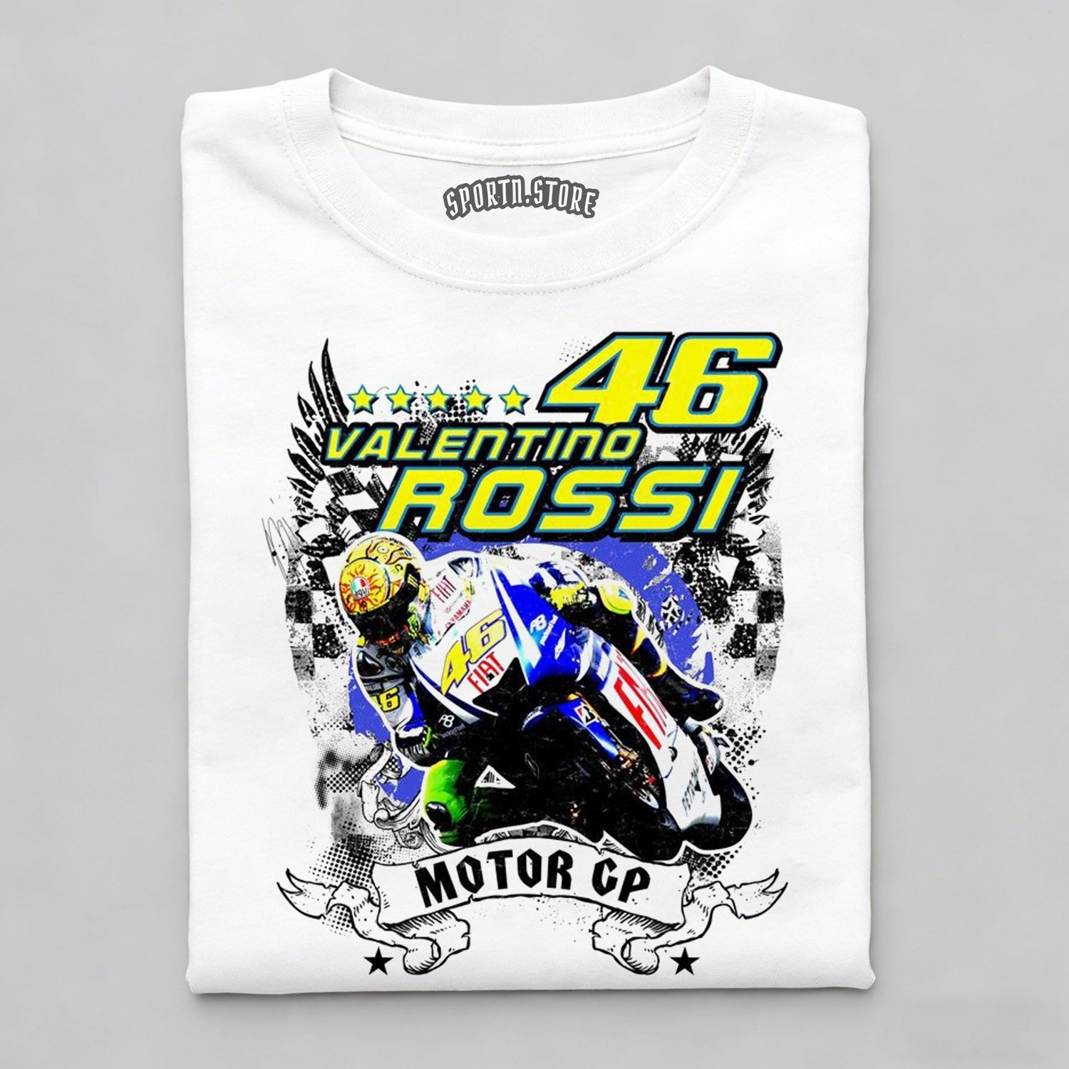 Valentino Rossi MotoGP V8 Tee