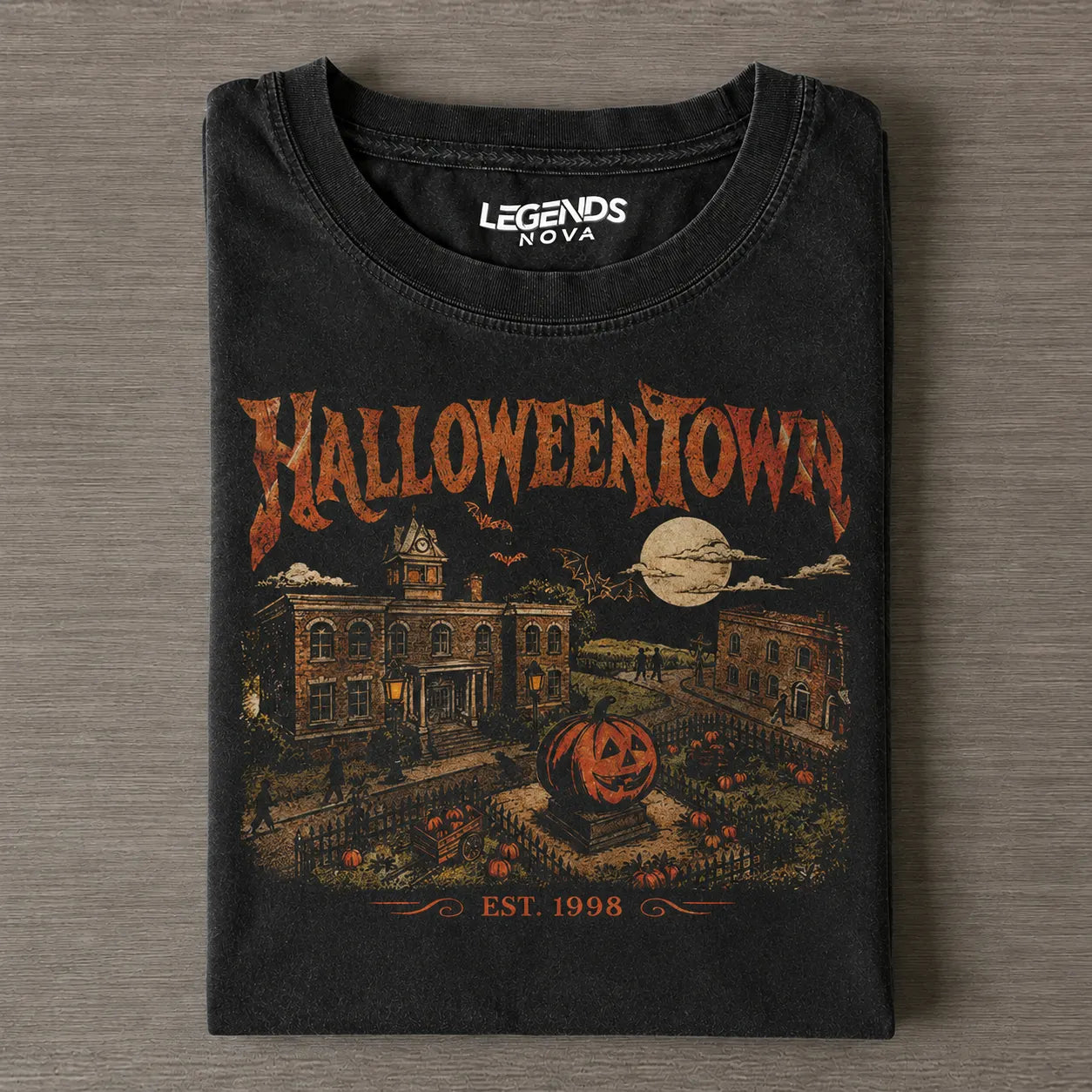 Vintage Halloween Ghost T-shirt