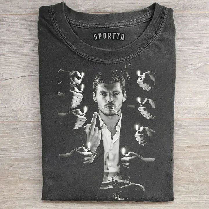 F1 All Lights Point to Max Verstappen T-shirt